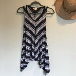 🍁 Anthro Meadow Rue Knit Swing Tank